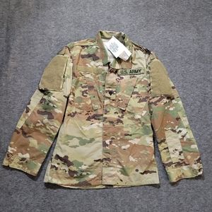 Army Uniform Combat Coat Womens XS Regular ACU Garrison Ripstop Military 623 New